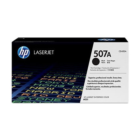 ✅ HP Toner 507A (CE400A) noir couleur Noir en stock