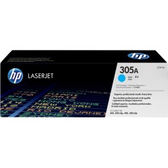 ✅ HP Toner 305A (CE411A) cyan couleur cyan en stock