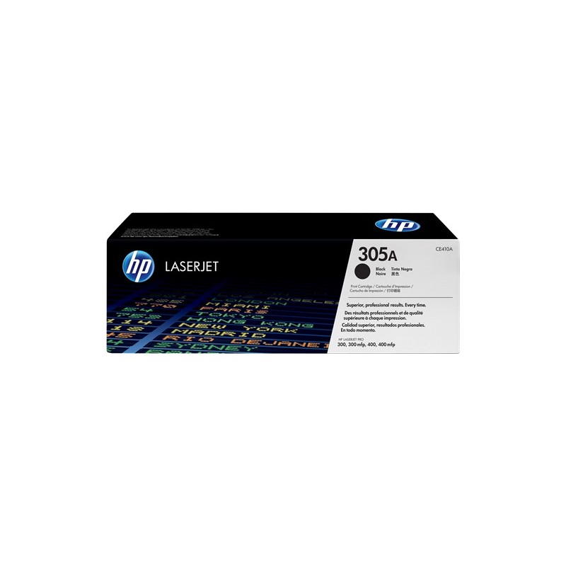 HP Toner 305A (CE410A) noir