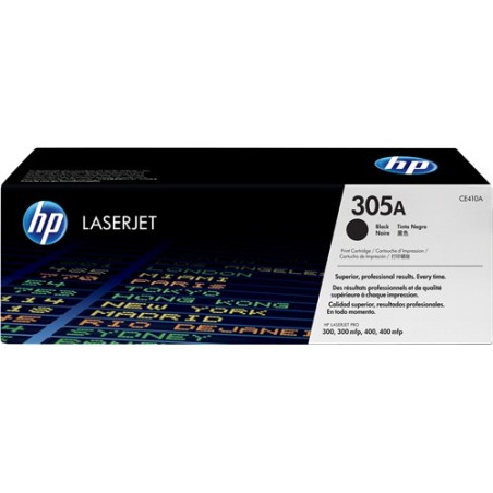 ✅ HP Toner 305A (CE410A) noir couleur Noir en stock