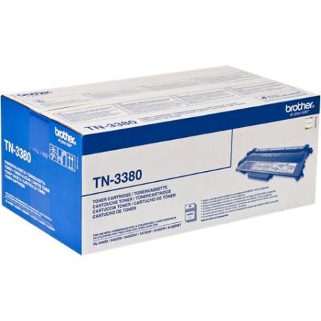 ✅ Brother TN-3380 Toner noir couleur Noir en stock