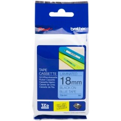 ✅ Brother TZe-541 (TZ-541) Ruban noir sur bleu couleur Noir/bleu en stock