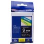 Brother TZe-325 (TZ-325) Ruban Blanc sur noir