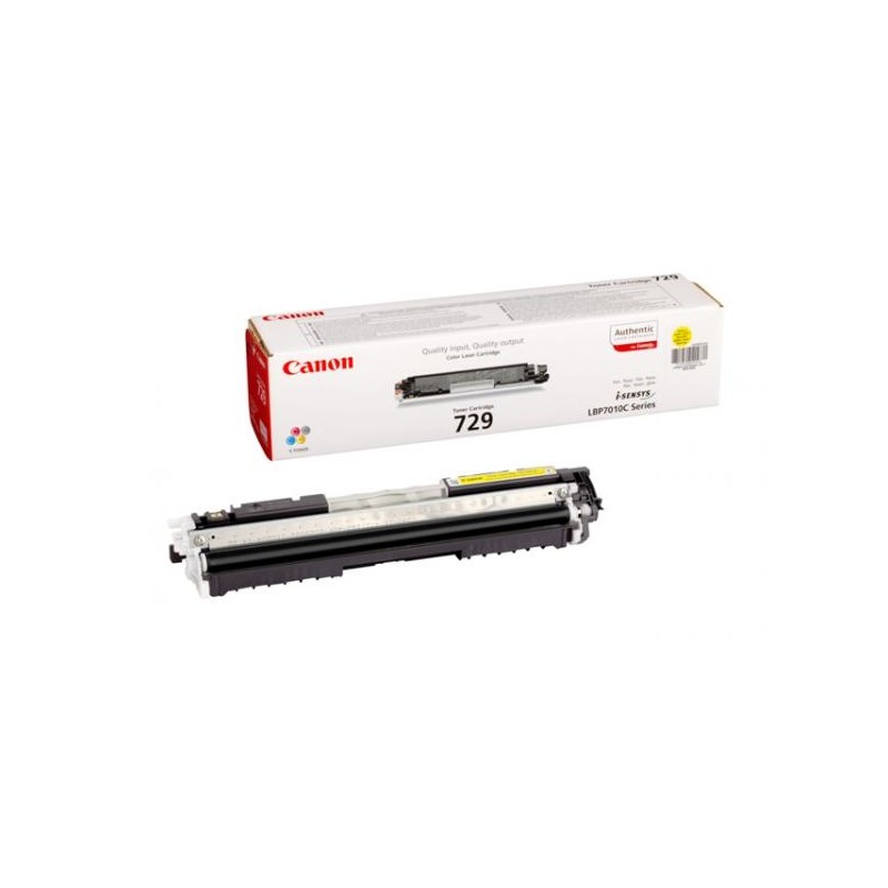 Canon toner 729Y jaune