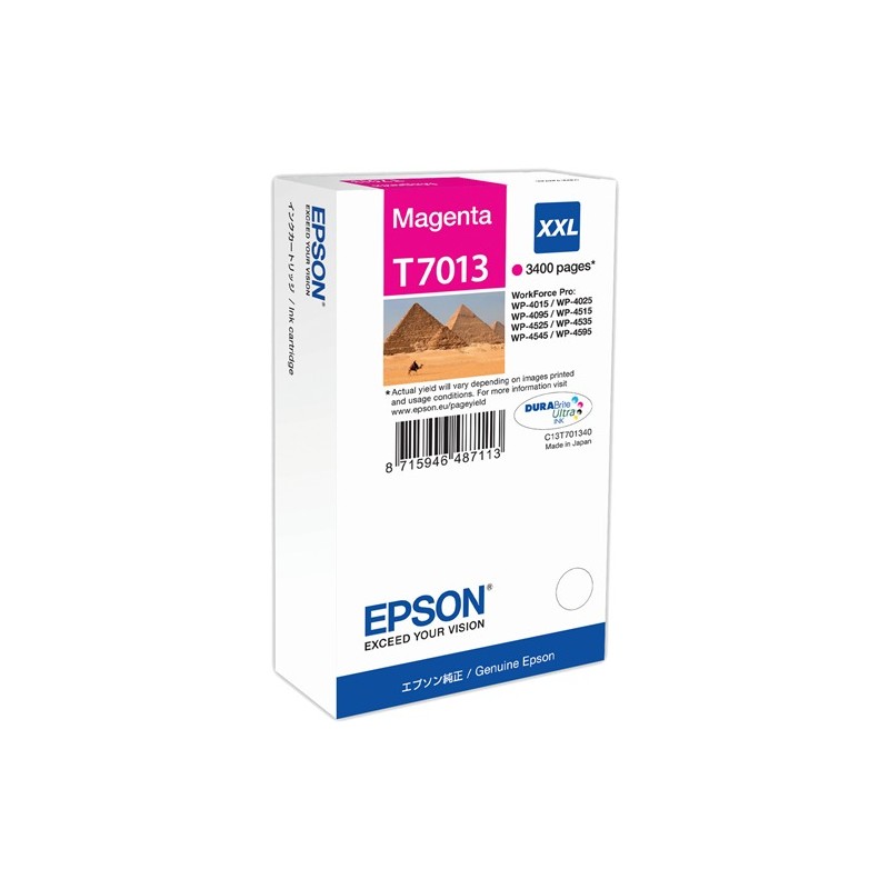 Epson cartouche encre T7013 XXL magenta