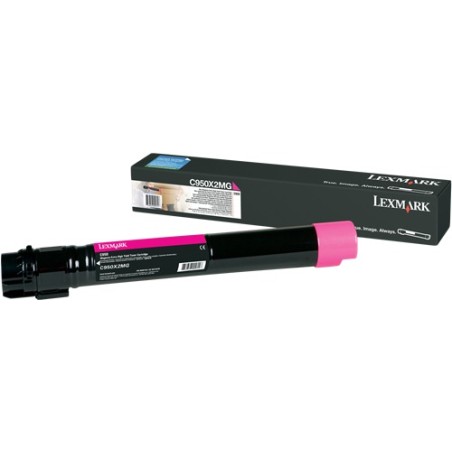 ✅ Lexmark toner X950X2MG magenta couleur magenta en stock
