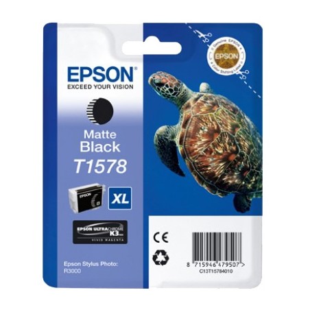 ✅ Epson cartouche encre T1578 noir mat XL couleur Noir en stock