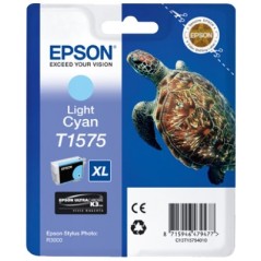 ✅ Epson cartouche encre T1575 cyan clair XL couleur cyan clair en stock