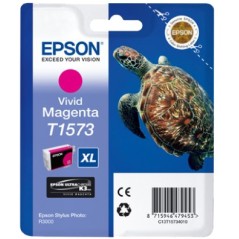 ✅ Epson cartouche encre T1573 magenta XL couleur magenta en stock