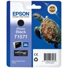 ✅ Epson cartouche encre T1571 noir photo XL couleur Noir en stock