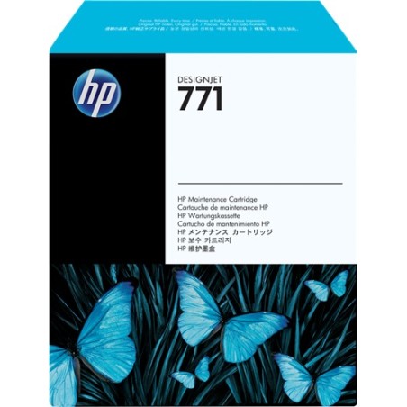 ✅ HP CH644A (771) cartouche de maintenance couleur Transparent en stock