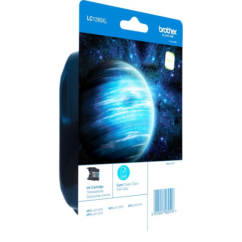 Brother cartouche encre LC1280XLC cyan Brother cartouche encre LC1280XLC cyan