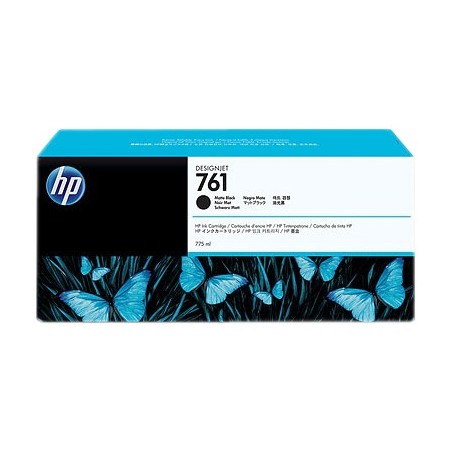 ✅ HP cartouche encre 761 noir mat CM997A (775 ml) couleur Noir en stock