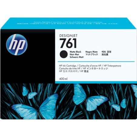 ✅ HP Cartouche encre 761 (CM991A) noir mat couleur Noir en stock