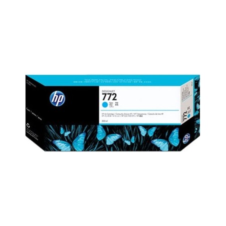 ✅ HP Cartouche encre 772 (CN636A) cyan couleur cyan en stock