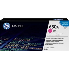 ✅ HP Toner 650A (CE273A) magenta couleur magenta en stock