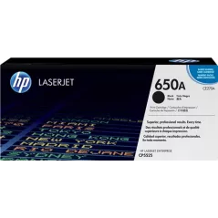 HP Toner 650A (CE270A) noir