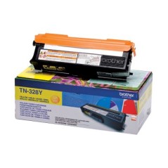 ✅ Brother TN-328Y Toner jaune couleur jaune en stock