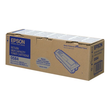 ✅ Epson toner laser Aculaser M2400/MX20 - C13S050584/C13S050582 couleur Noir en stock