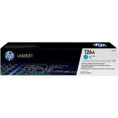 ✅ HP Toner 126A (CE311A) cyan couleur cyan en stock
