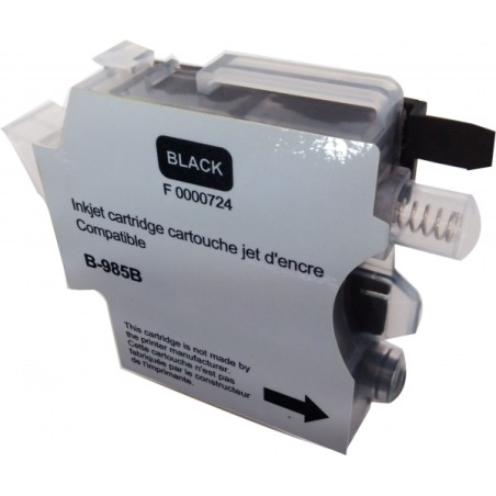 Cartouche encre UPrint compatible BROTHER LC-985 noir