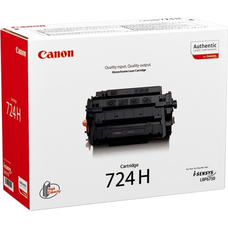 ✅ Canon toner 724H XL noir couleur Noir en stock
