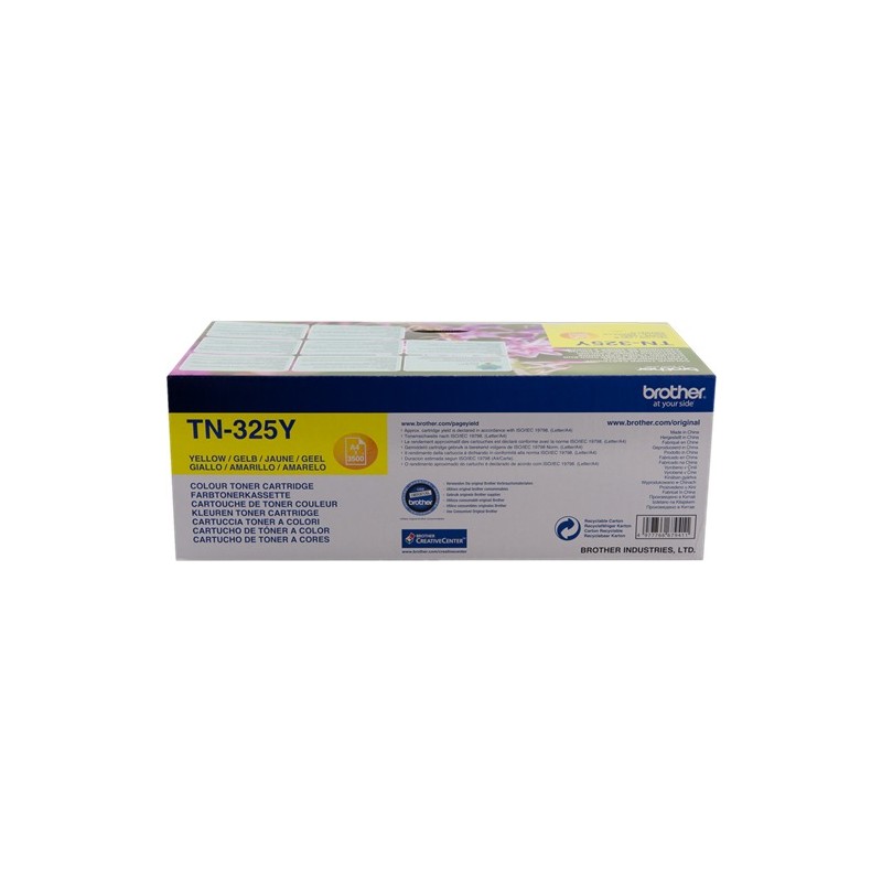 Brother TN-325Y Toner jaune Brother TN-325Y Toner jaune