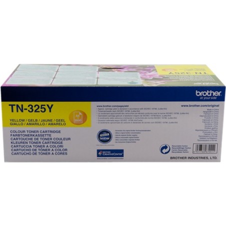 ✅ Brother TN-325Y Toner jaune couleur jaune en stock