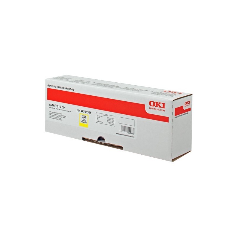 OKI toner jaune 44315305 (6000 pages) OKI toner jaune 44315305 (6000 pages)