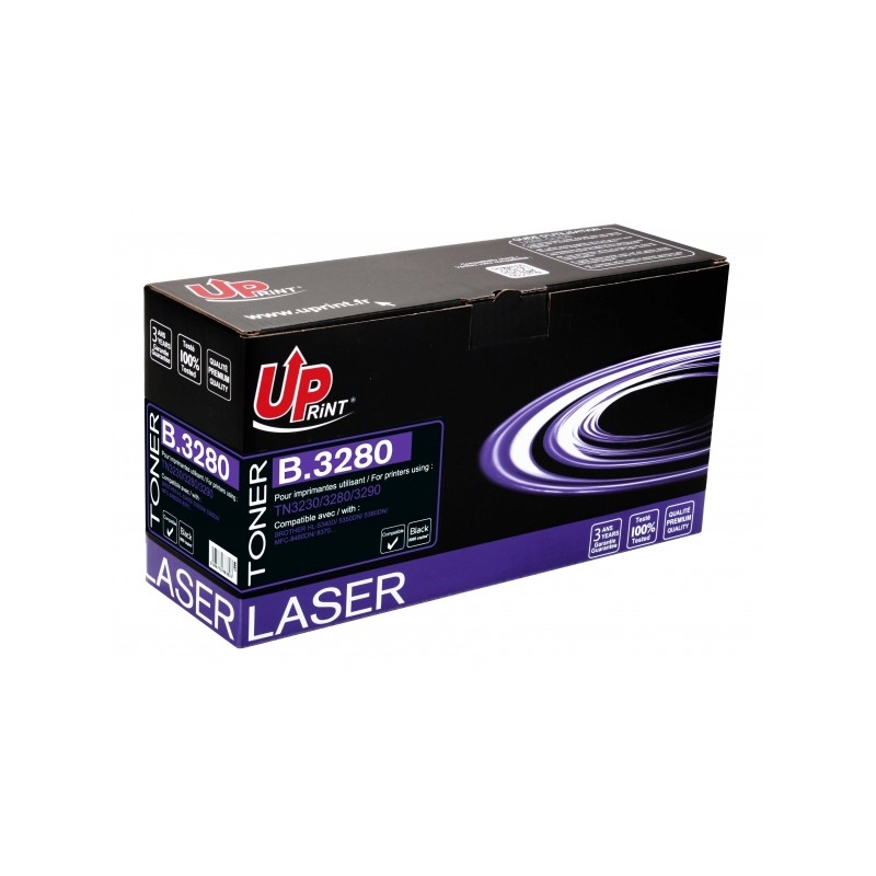 Toner UPrint compatible BROTHER TN3280 XL noir