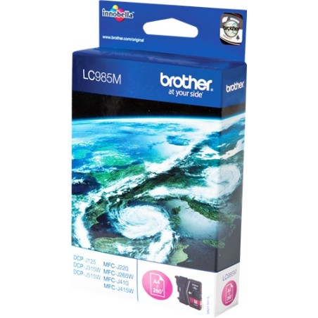 ✅ Brother cartouche encre LC985M magenta couleur magenta en stock