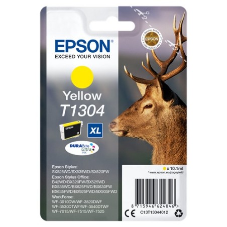 ✅ Epson cartouche encre T1304 jaune couleur jaune en stock