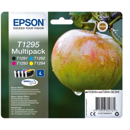 ✅ Epson Multipack 4-couleurs T1295 DURABrite Ultra Ink couleur pack en stock