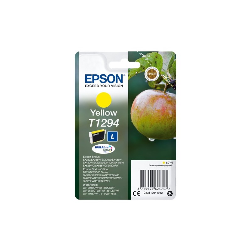 Epson cartouche encre T1294 jaune