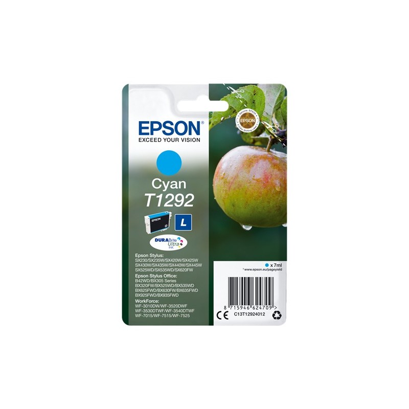 Epson cartouche encre T1292 cyan
