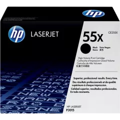 HP Toner 55X (CE255X) noir