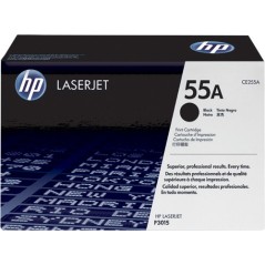 ✅ HP Toner 55A (CE255A) noir couleur Noir en stock