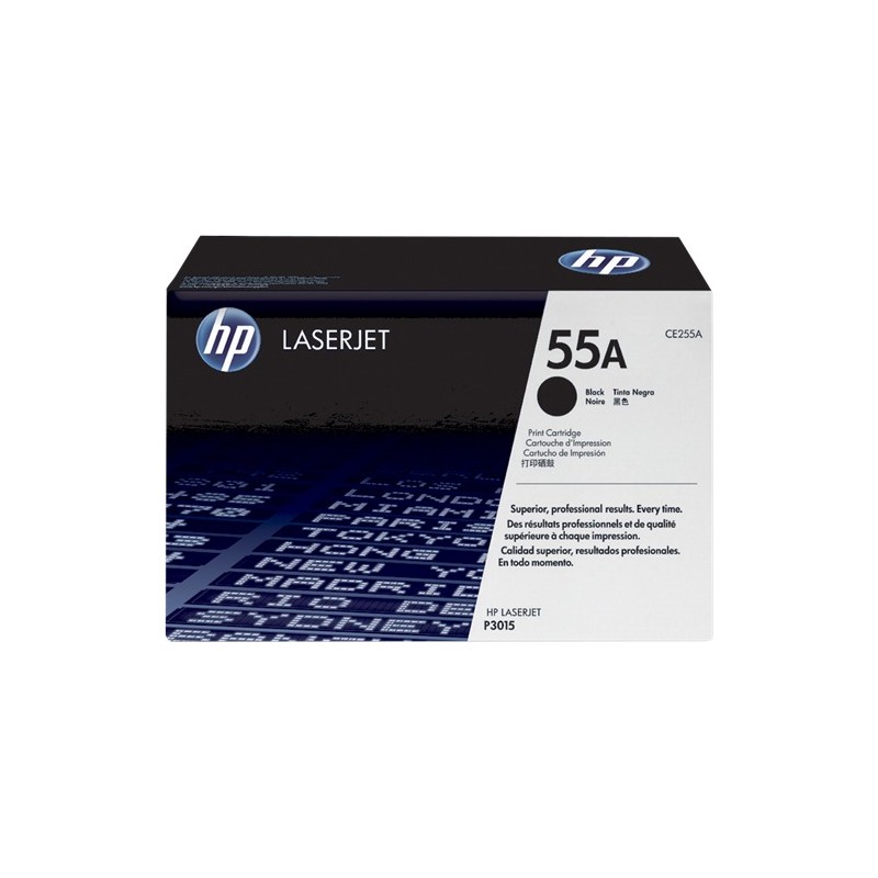 HP Toner 55A (CE255A) noir
