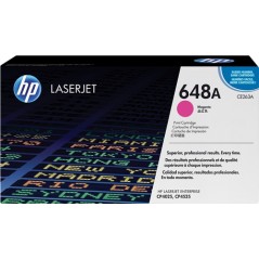 ✅ HP Toner 648A (CE263A) magenta couleur magenta en stock