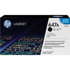 ✅ HP Toner 647A (CE260A) noir couleur Noir en stock
