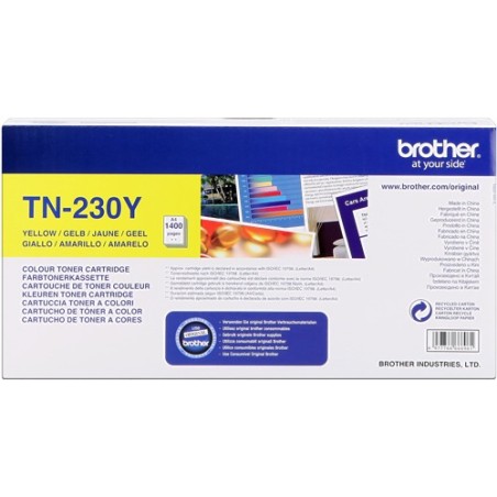 ✅ Brother Toner TN-230Y jaune couleur jaune en stock