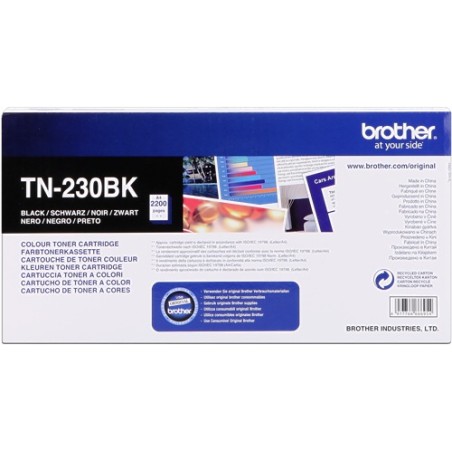 ✅ Brother Toner TN-230BK noir couleur Noir en stock