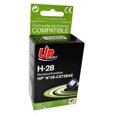 Cartouche compatible HP 28 couleur