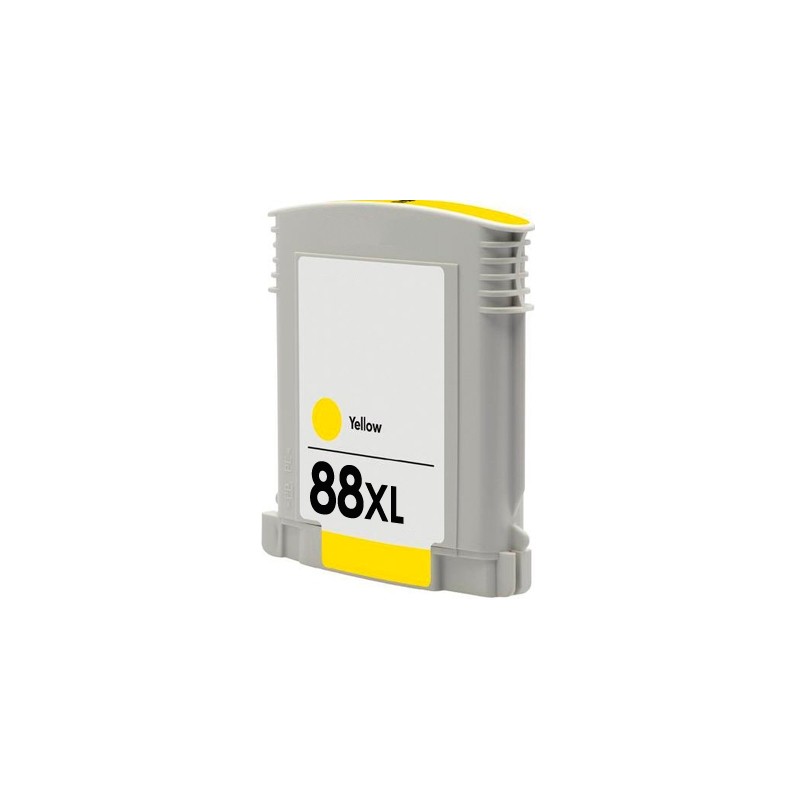 Cartouche compatible HP 88 XL jaune