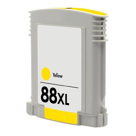 ✅ Cartouche compatible HP 88 XL jaune couleur jaune en stock