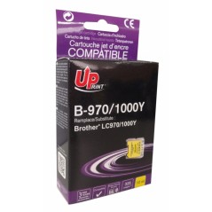 ✅ Cartouche encre UPrint compatible BROTHER LC-970Y jaune couleur jaune en stock