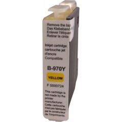 Cartouche encre UPrint compatible BROTHER LC-970Y jaune