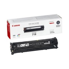 ✅ Canon Toner noir 718 BK (2662B002) couleur Noir en stock