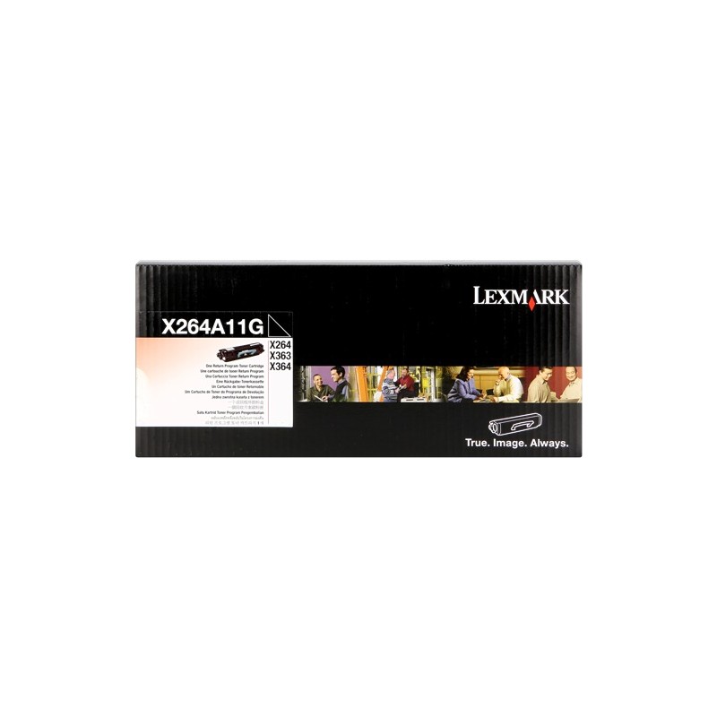 Lexmark toner X264A11G noir