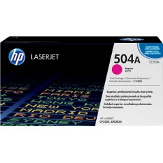 ✅ HP toner laser magenta CE253A, 7000 pages couleur magenta en stock